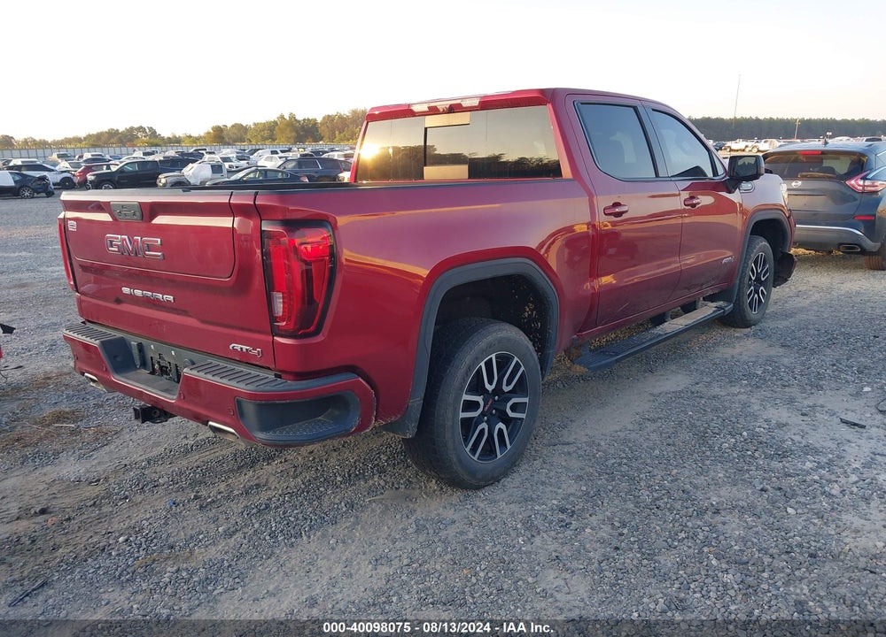 2020 GMC SIERRA 1500 4WD SHORT BOX AT4 VIN: 1GTP9EEL4LZ312679