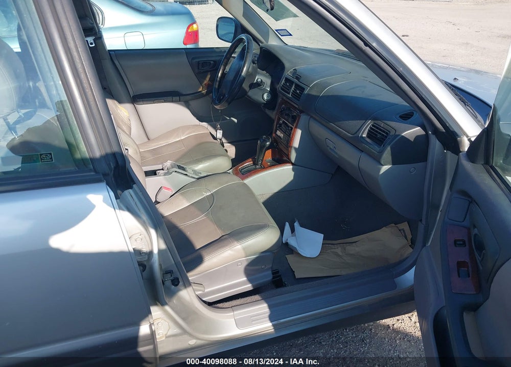 2000 SUBARU FORESTER S VIN: JF1SF655XYH705678