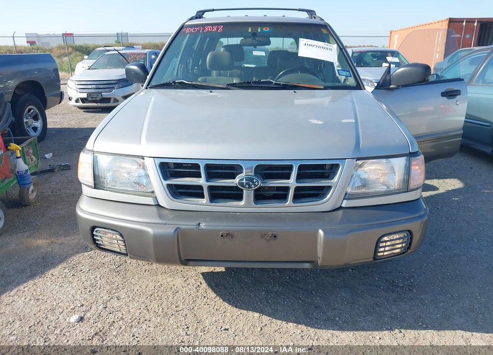 2000 SUBARU FORESTER S VIN: JF1SF655XYH705678