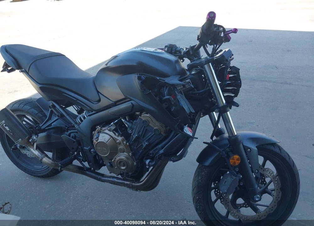 2018 HONDA CB650 F VIN: MLHRC7515J5000148