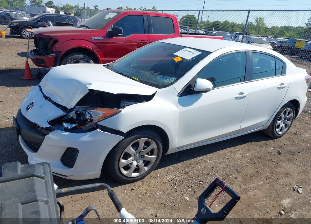 2013 MAZDA 3 I SV VIN: JM1BL1TF5D1840295