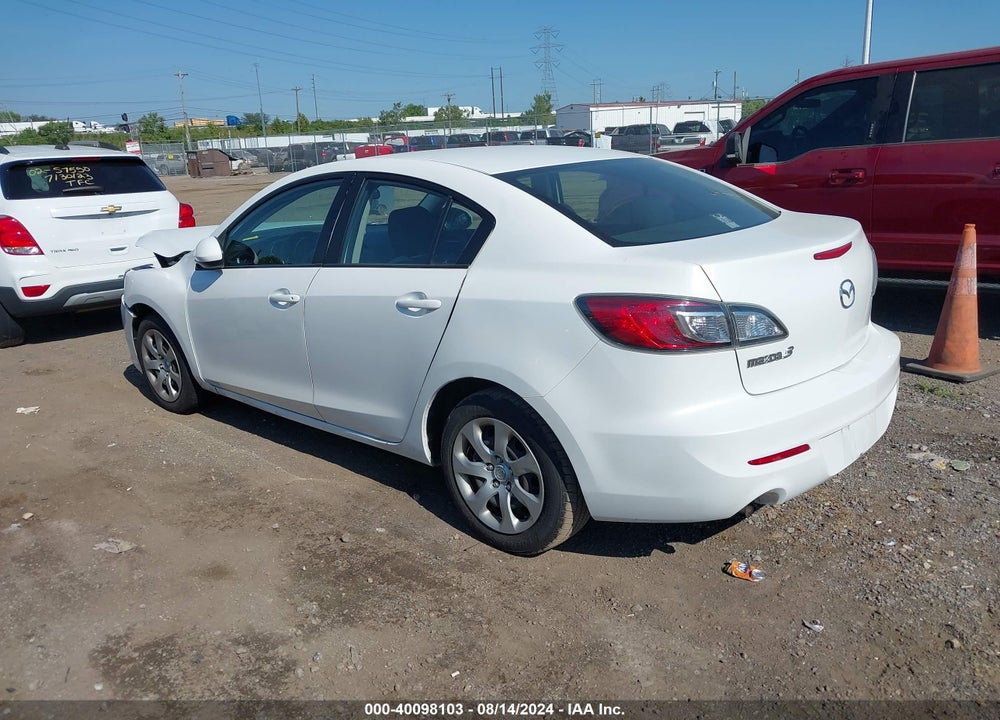 2013 MAZDA 3 I SV VIN: JM1BL1TF5D1840295
