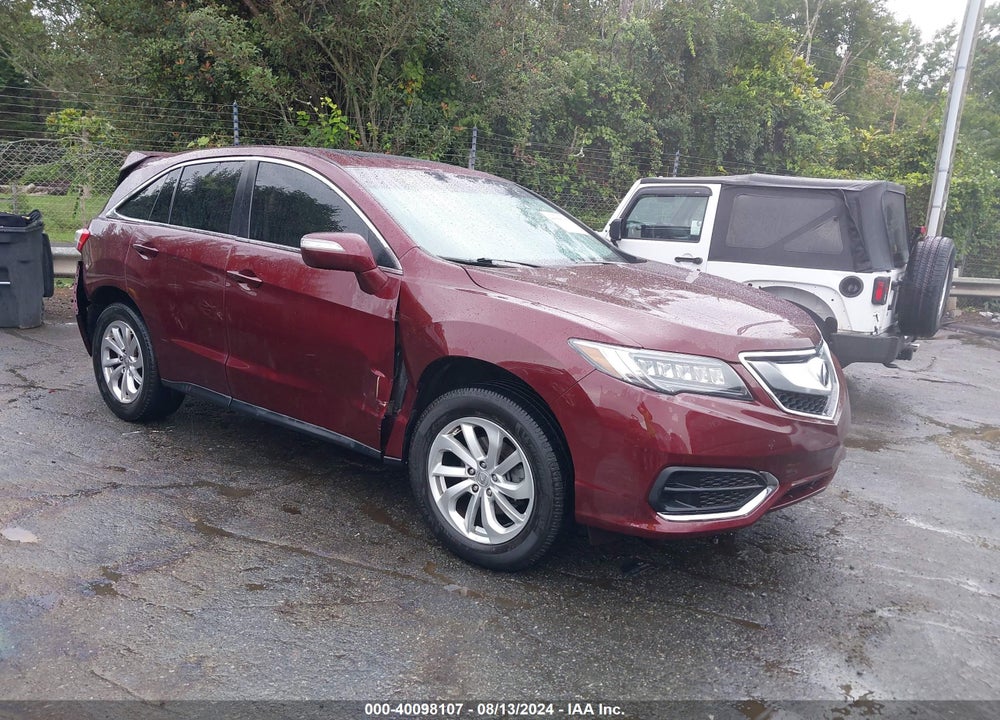2018 ACURA RDX WATCH PLUS PACKAGE VIN: 5J8TB4H33JL007216