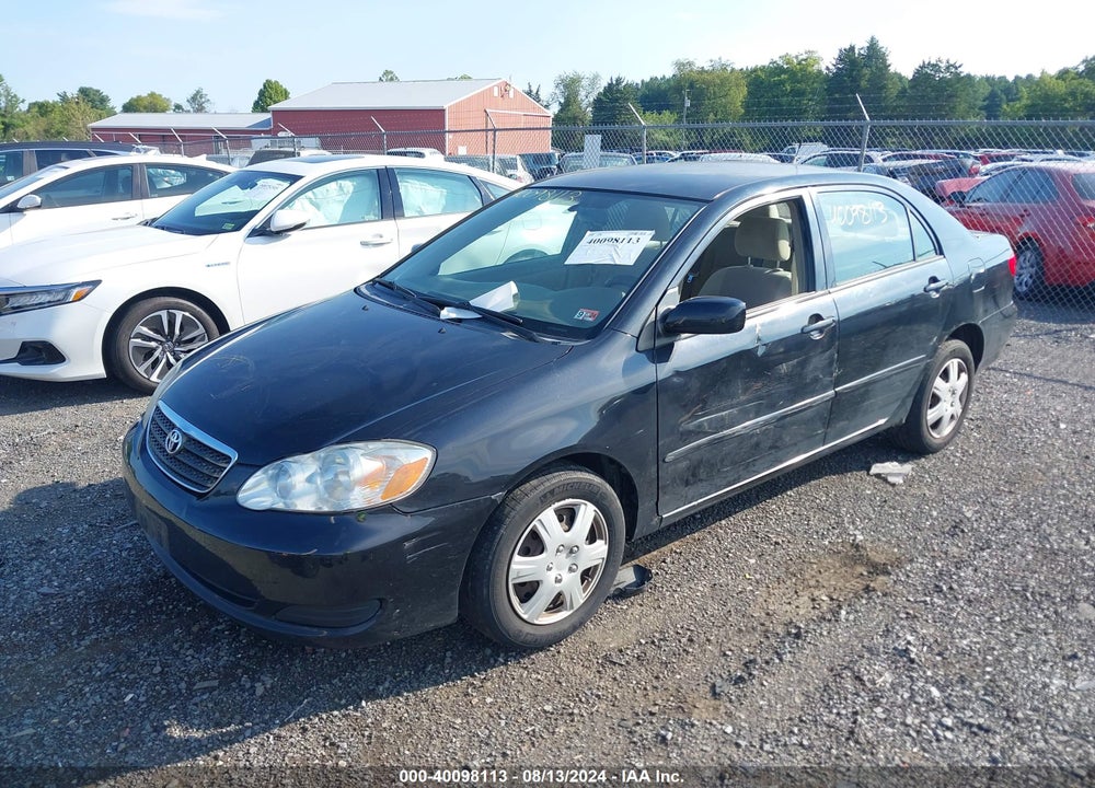 2007 TOYOTA COROLLA LE VIN: JTDBR32E170110364