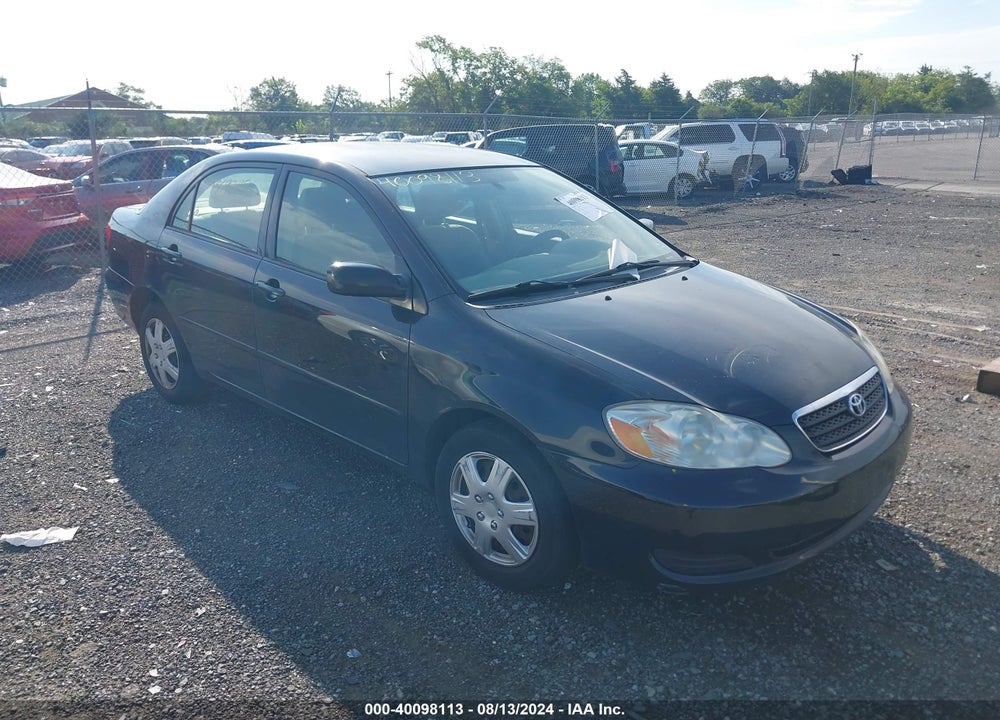 2007 TOYOTA COROLLA LE VIN: JTDBR32E170110364