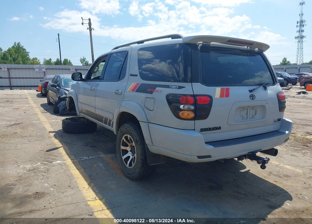 2004 TOYOTA SEQUOIA LIMITED V8 VIN: 5TDZT38A24S208977
