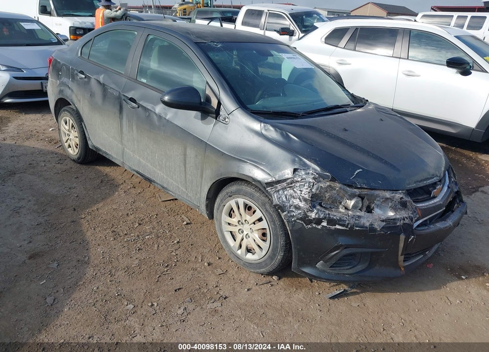 2017 CHEVROLET SONIC LS AUTO VIN: 1G1JB5SH2H4106056