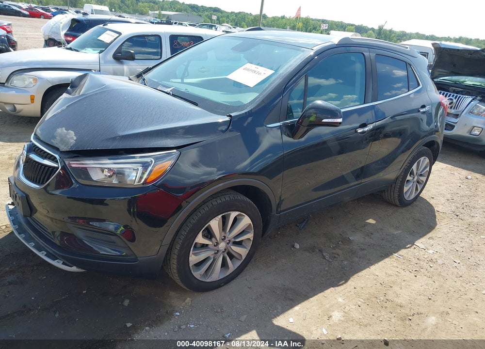 2019 BUICK ENCORE AWD PREFERRED VIN: KL4CJESB7KB704638