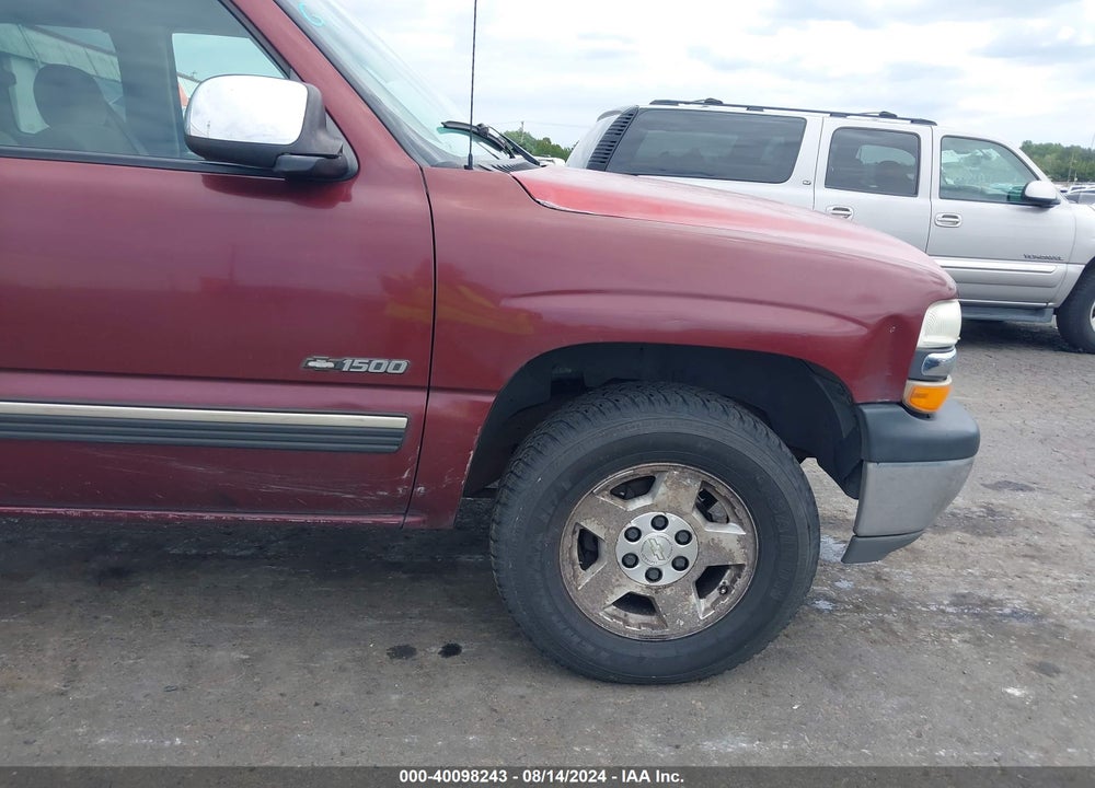 2001 CHEVROLET SILVERADO 1500 LS VIN: 1GCEK19TX1E126941