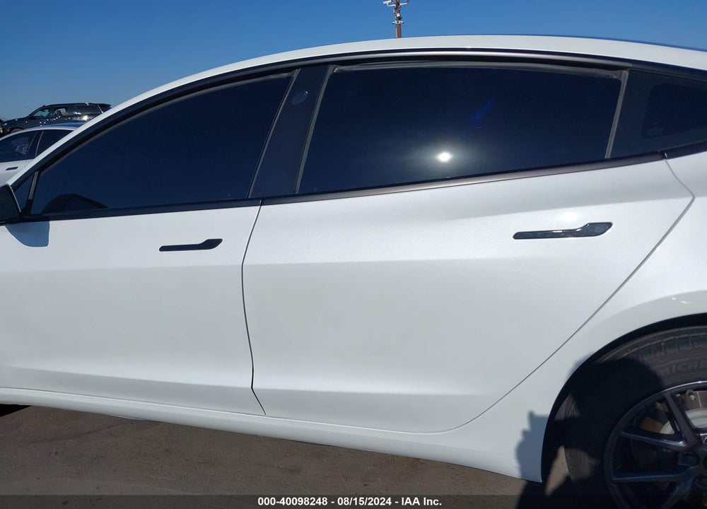 2022 TESLA MODEL 3 LONG RANGE DUAL MOTOR ALL-WHEEL DRIVE VIN: 5YJ3E1EB7NF136438
