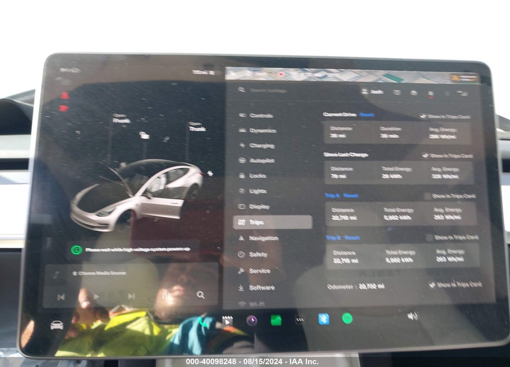 2022 TESLA MODEL 3 LONG RANGE DUAL MOTOR ALL-WHEEL DRIVE VIN: 5YJ3E1EB7NF136438
