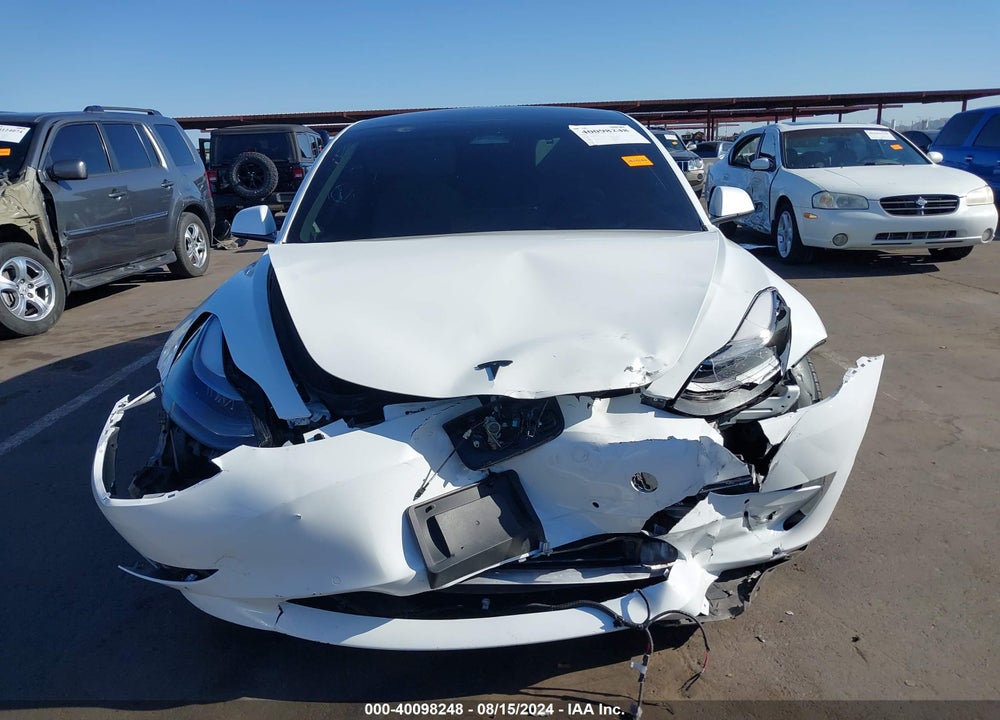 2022 TESLA MODEL 3 LONG RANGE DUAL MOTOR ALL-WHEEL DRIVE VIN: 5YJ3E1EB7NF136438
