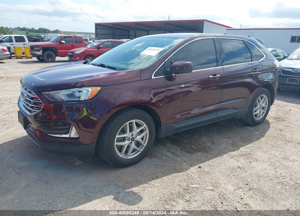 2021 FORD EDGE SEL VIN: 2FMPK3J97MBA11018