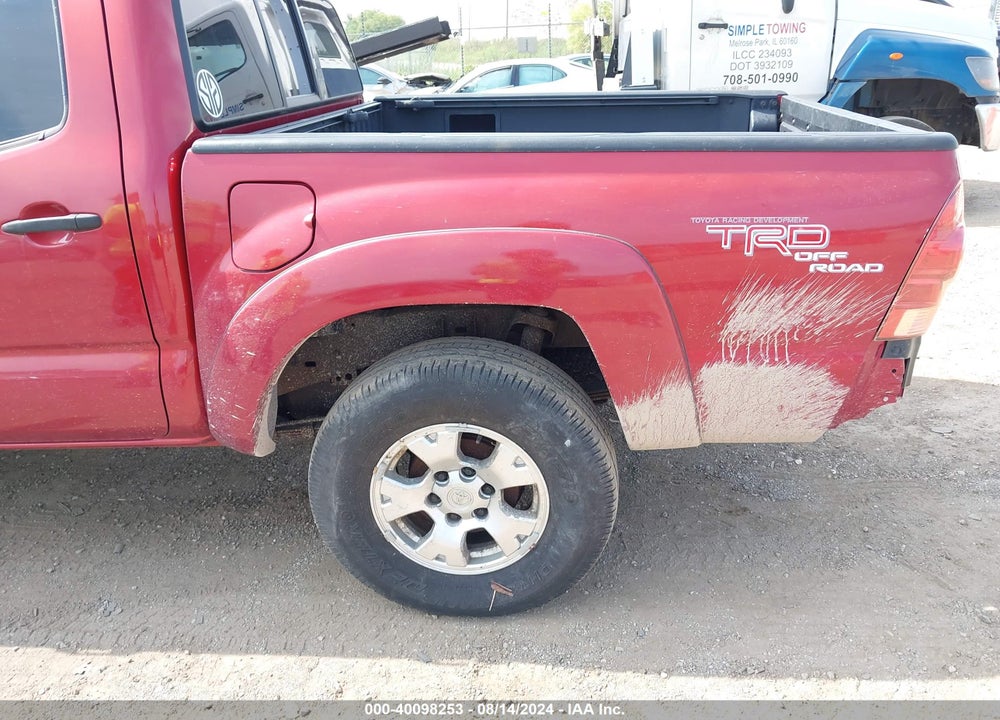 2005 TOYOTA TACOMA PRERUNNER V6 VIN: 5TEJU62N95Z119595