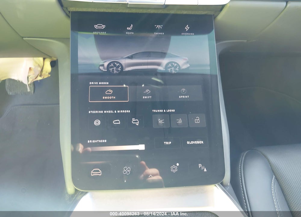 2023 LUCID AIR PURE VIN: 50EA1PFA3PA009575