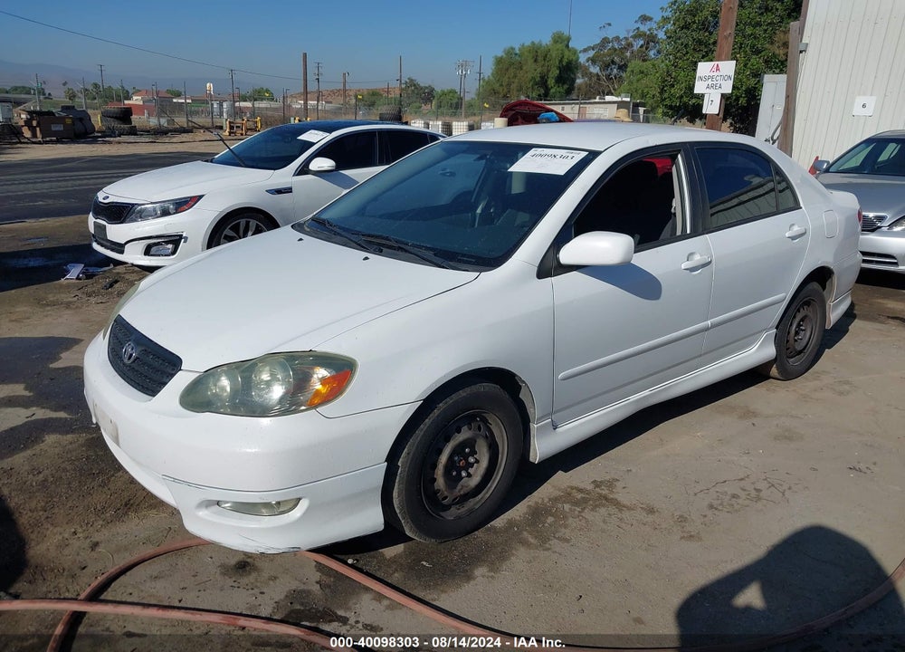 2007 TOYOTA COROLLA S VIN: 1NXBR32E77Z779856
