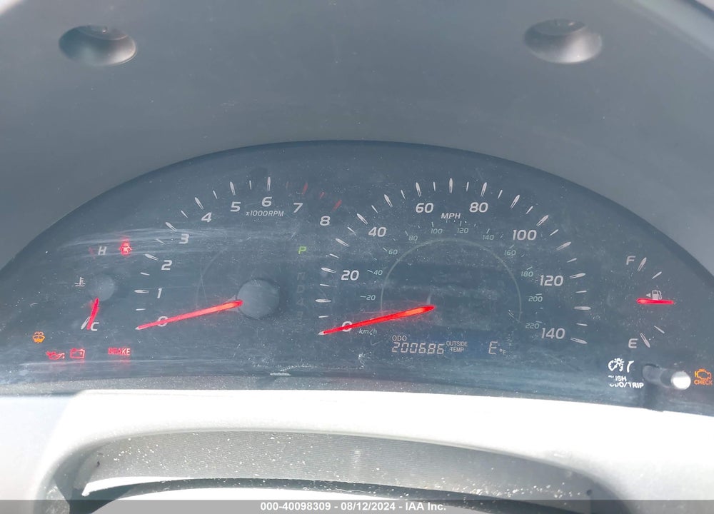 2007 TOYOTA CAMRY LE VIN: 4T1BE46K47U615756