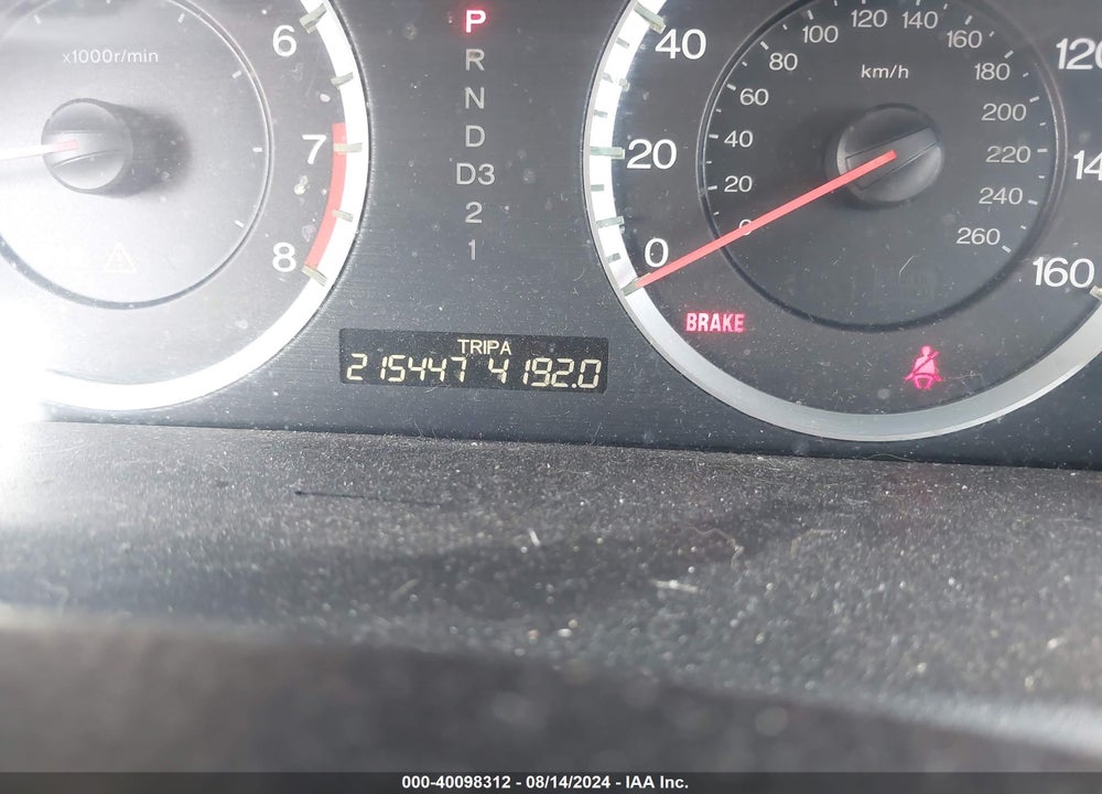 2008 HONDA ACCORD VIN: 1HGCP36818A035161