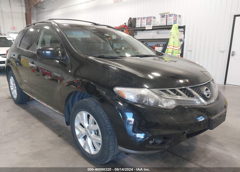 2014 NISSAN MURANO SL VIN: JN8AZ1MW3EW512200