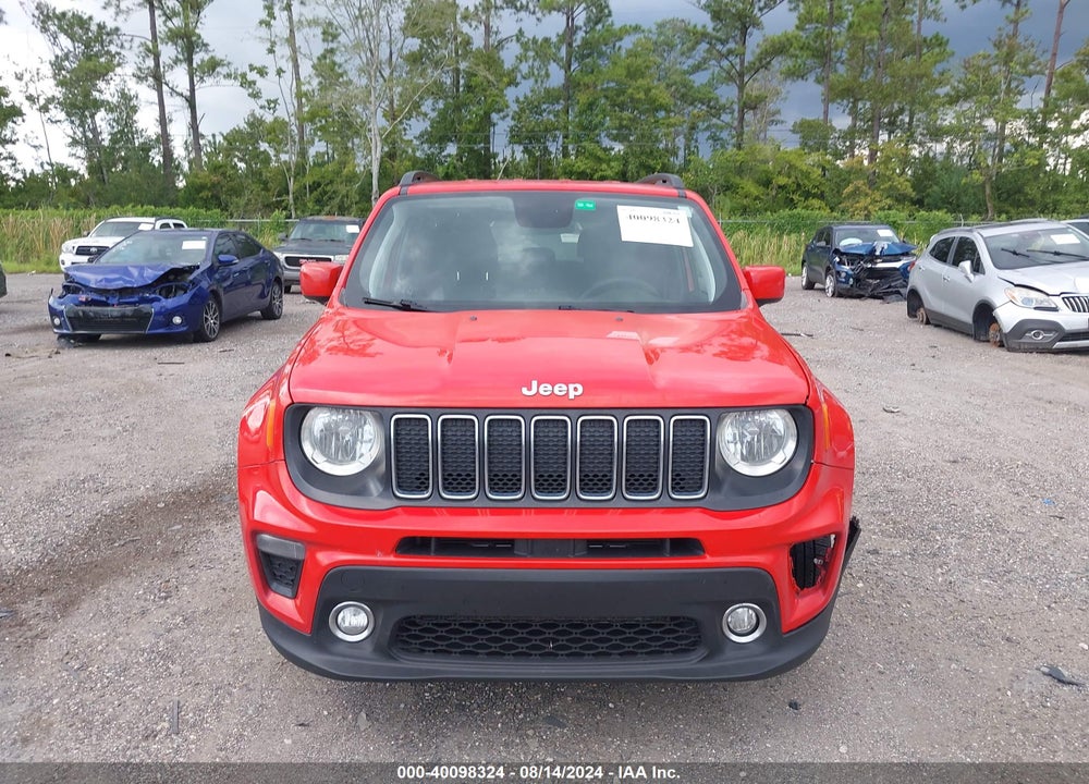 2019 JEEP RENEGADE LATITUDE FWD VIN: ZACNJABB9KPJ73324
