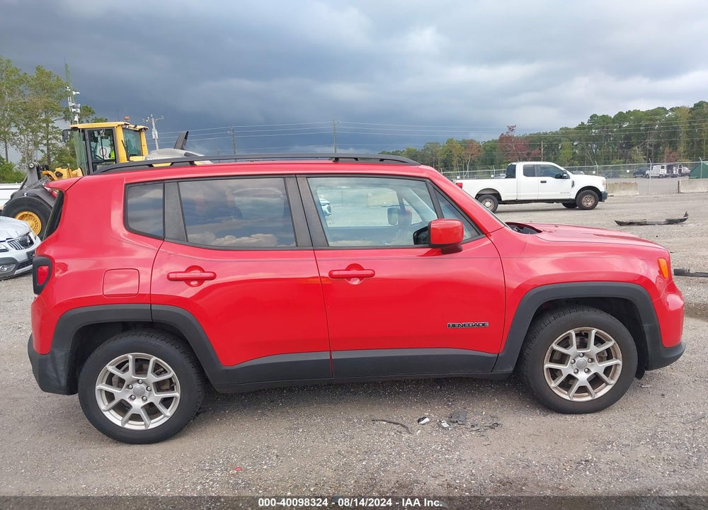 2019 JEEP RENEGADE LATITUDE FWD VIN: ZACNJABB9KPJ73324