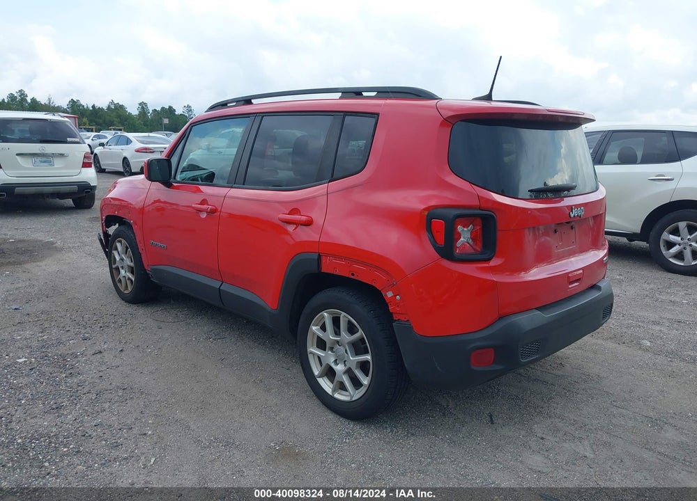 2019 JEEP RENEGADE LATITUDE FWD VIN: ZACNJABB9KPJ73324