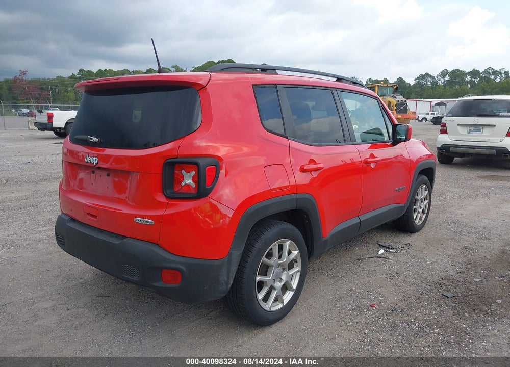 2019 JEEP RENEGADE LATITUDE FWD VIN: ZACNJABB9KPJ73324