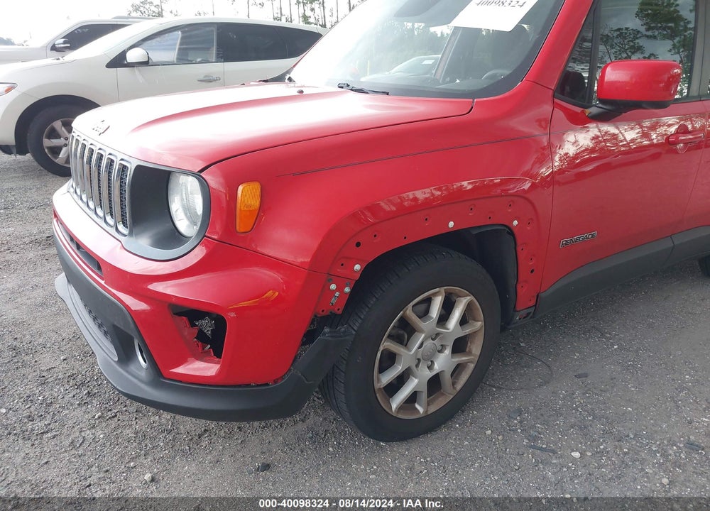 2019 JEEP RENEGADE LATITUDE FWD VIN: ZACNJABB9KPJ73324