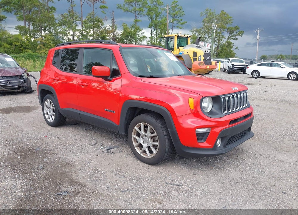 2019 JEEP RENEGADE LATITUDE FWD VIN: ZACNJABB9KPJ73324
