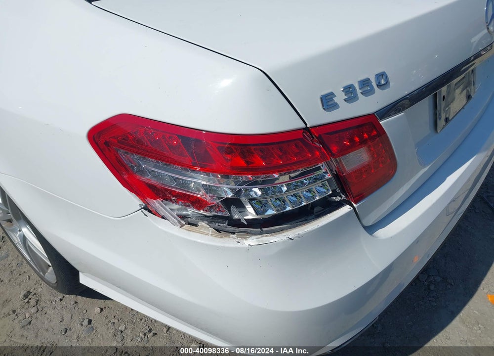 2013 MERCEDES-BENZ E 350 VIN: WDDHF5KB6DA705713