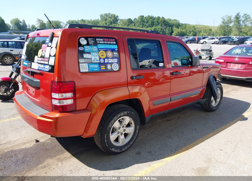 2009 JEEP LIBERTY SPORT VIN: 1J8GN28K39W536641