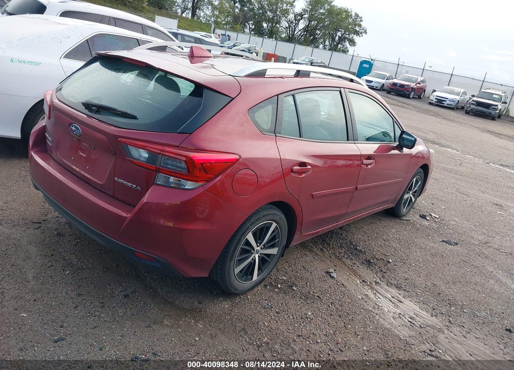 2020 SUBARU IMPREZA PREMIUM 5-DOOR VIN: 4S3GTAD62L3714743