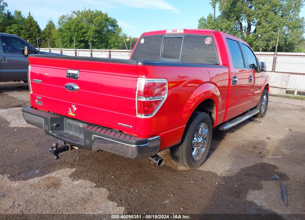 2013 FORD F-150 VIN: 1FTFW1CF0DFC11832