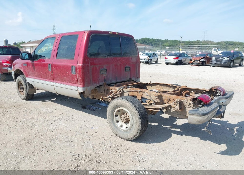2002 FORD F-250 LARIAT/XL/XLT VIN: 1FTNW21L22EC29598