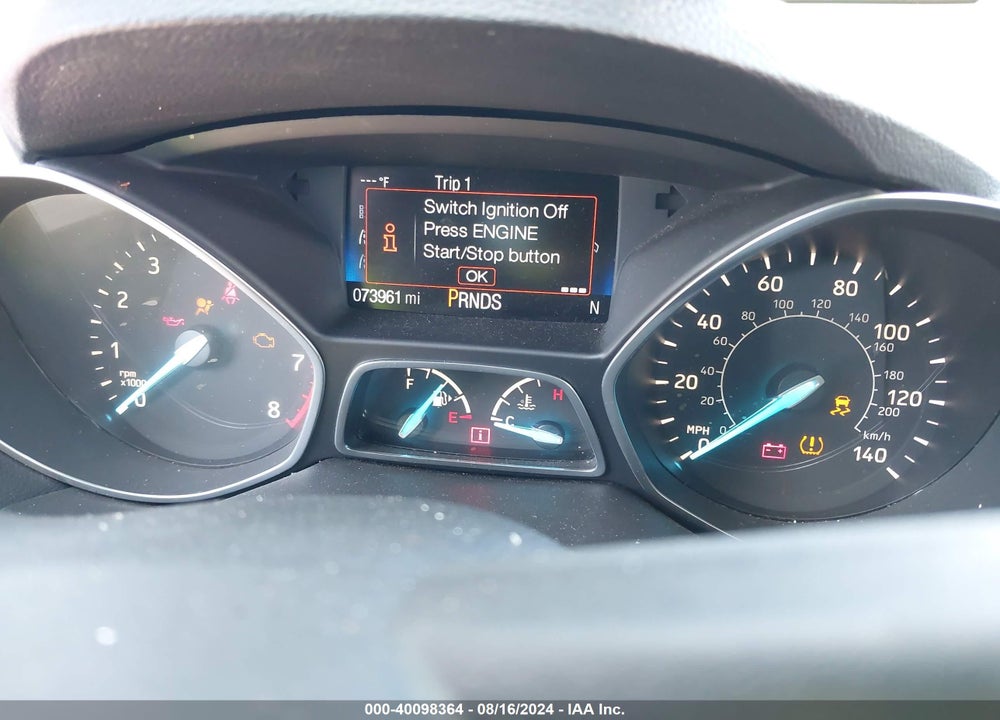 2017 FORD ESCAPE TITANIUM VIN: 1FMCU0JD9HUD92477