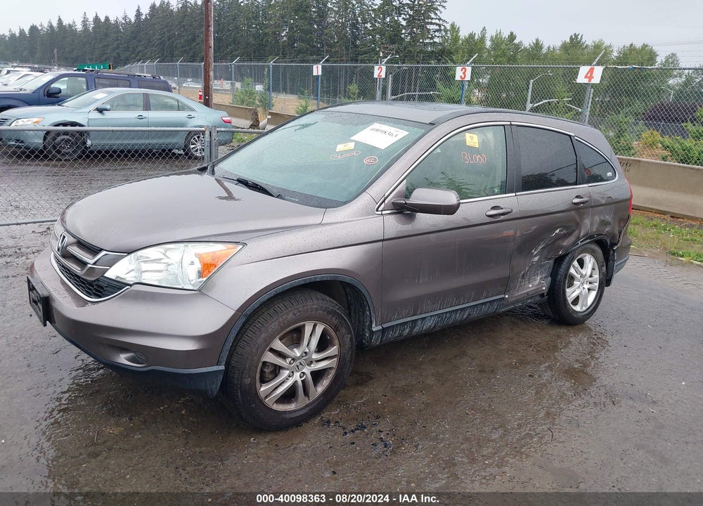 2011 HONDA CR-V EX-L VIN: 5J6RE4H71BL110021