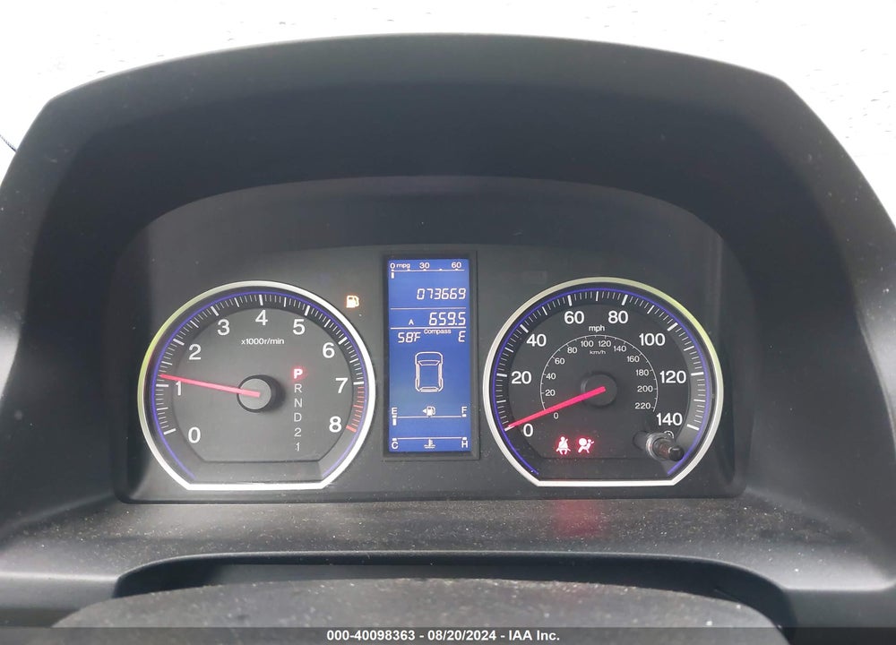 2011 HONDA CR-V EX-L VIN: 5J6RE4H71BL110021