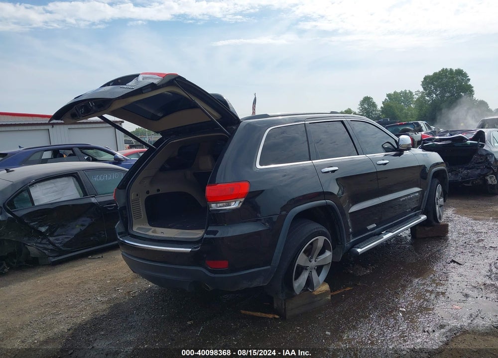 2014 JEEP GRAND CHEROKEE LIMITED VIN: 1C4RJFBG3EC132824