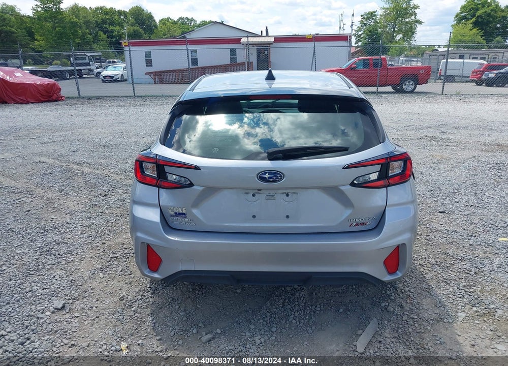 2024 SUBARU IMPREZA RS 5-DOOR VIN: JF1GUHJCXR8303639
