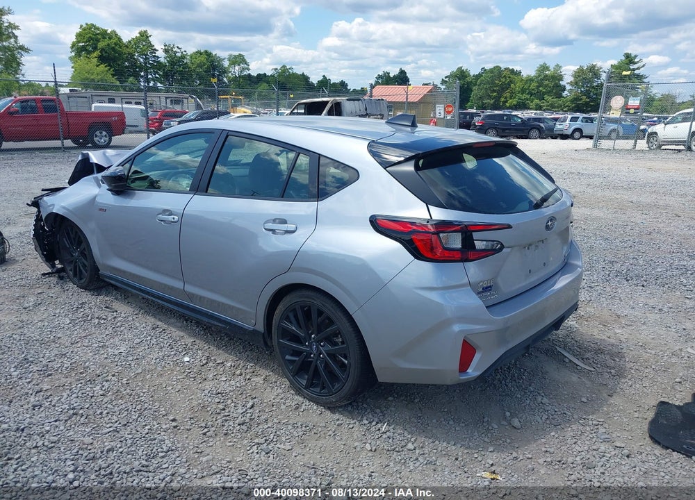 2024 SUBARU IMPREZA RS 5-DOOR VIN: JF1GUHJCXR8303639