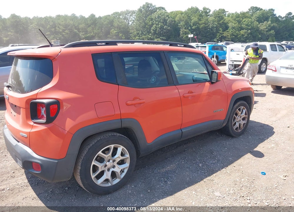 2015 JEEP RENEGADE LATITUDE VIN: ZACCJABT8FPB41716