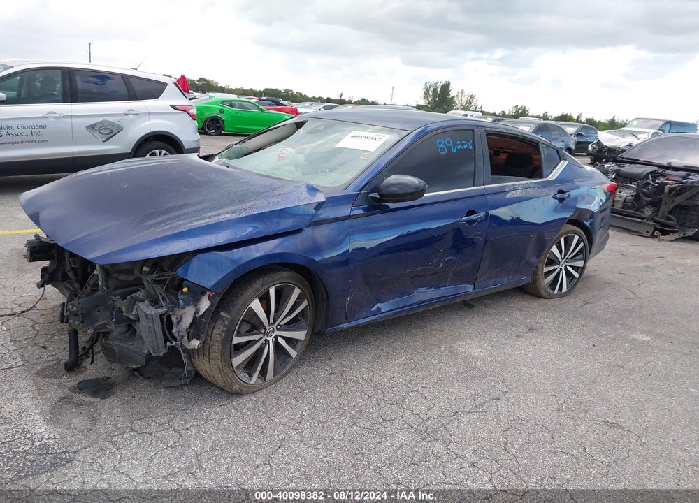 2020 NISSAN ALTIMA SR FWD VIN: 1N4BL4CV7LC132387
