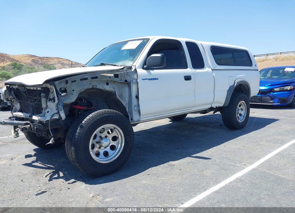 2002 TOYOTA TACOMA PRERUNNER V6 VIN: 5TESN92N42Z111967