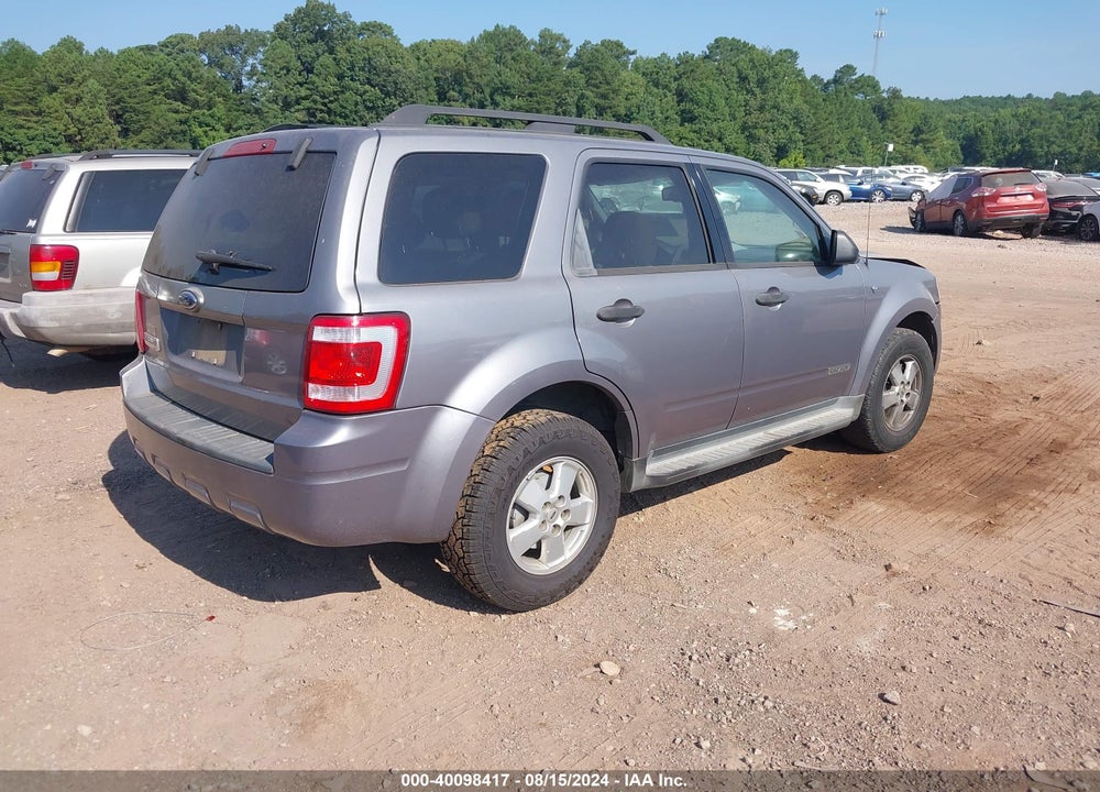2008 FORD ESCAPE XLT VIN: 1FMCU03158KC08019