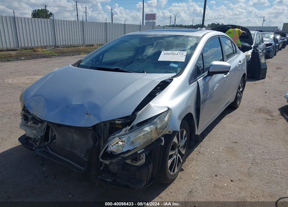 2015 HONDA CIVIC EX VIN: 19XFB2F85FE038448