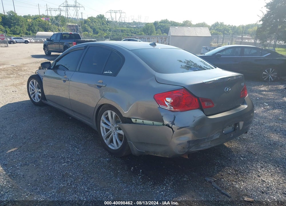 2009 INFINITI G37 JOURNEY VIN: JNKCV61E29M305757
