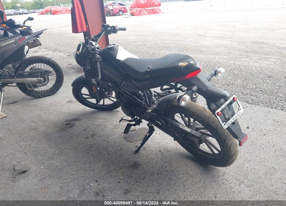 2022 KYMCO USA INC K-PIPE 125 VIN: LC2B3G088NC100381