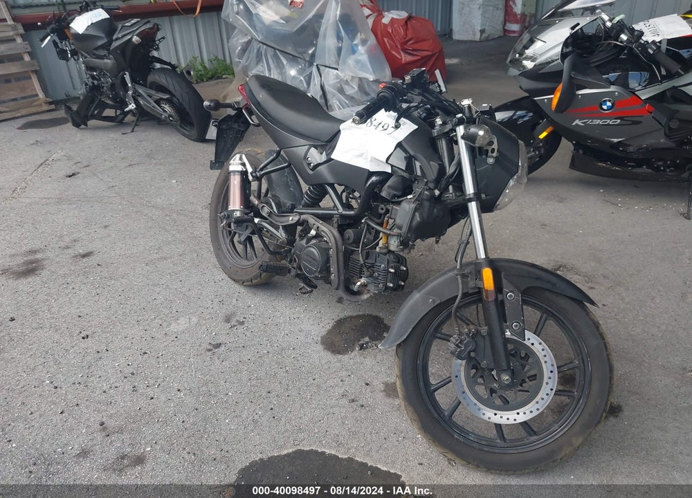 2022 KYMCO USA INC K-PIPE 125 VIN: LC2B3G088NC100381