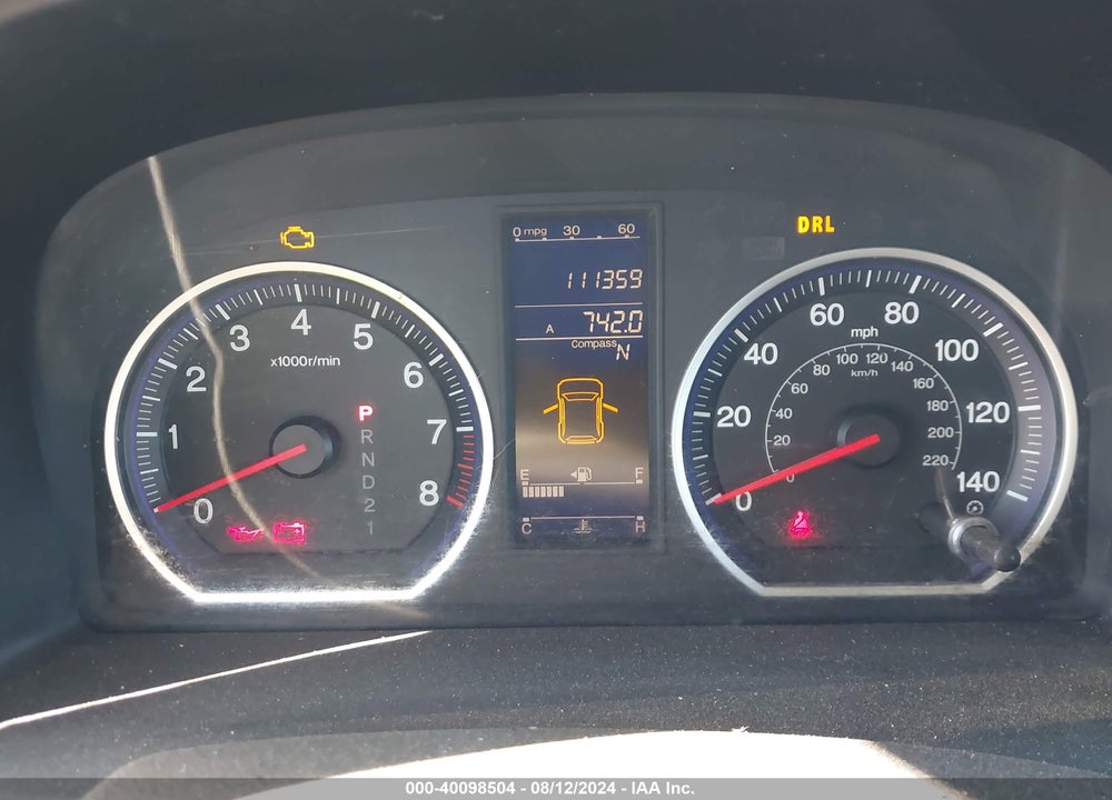 2011 HONDA CR-V EX VIN: 5J6RE3H5XBL021296