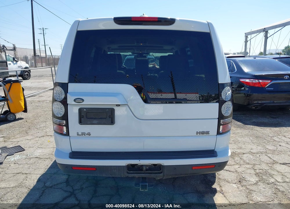 2016 LAND ROVER LR4 VIN: SALAG2V6XGA806319